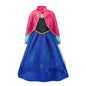 Girls Elsa Anna Dress Princess Carnival Jasmine Rapunzel