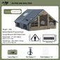 Quick Setup Inflatable Camping Tent, Waterproof