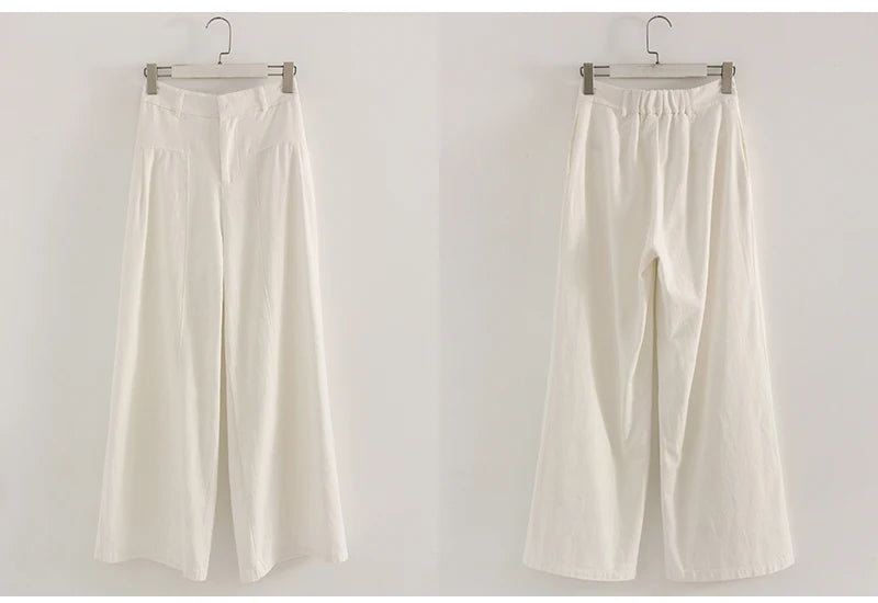 Women Wide Leg Formal Straight Leg Pants