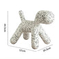 Plastic Children's Chair Cute Cartoon Dog Animal
