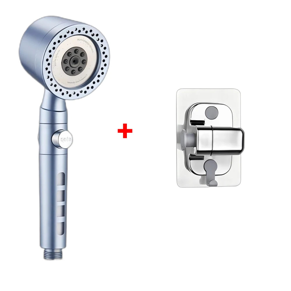 5 Modes Spray Water Shower Head Handheld Spa