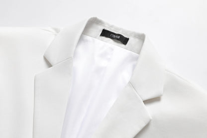 Men's 2 Piece White  Suit