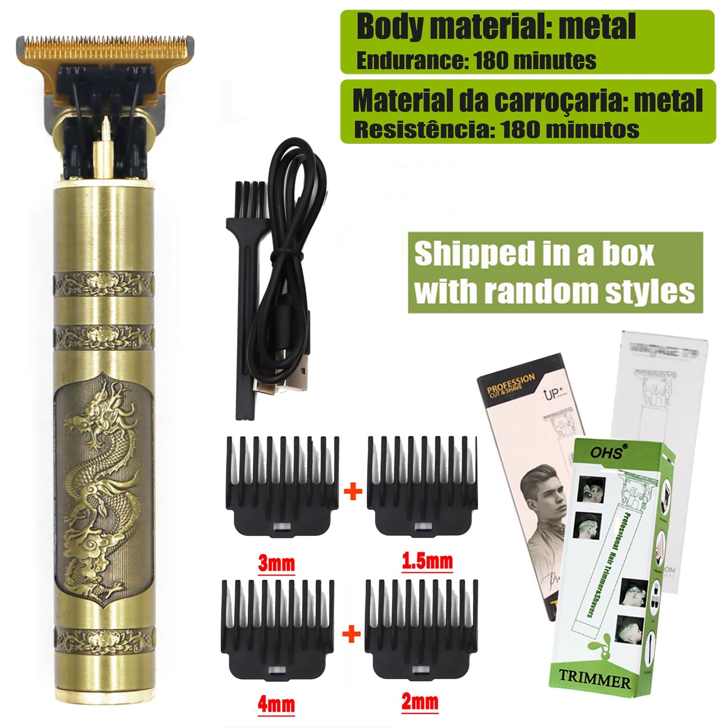 Beard Shaving Body Hair Trimmer Clippers Electric