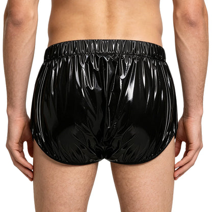 Mens Waterproof Diaper Cover Front Zipper Briefs