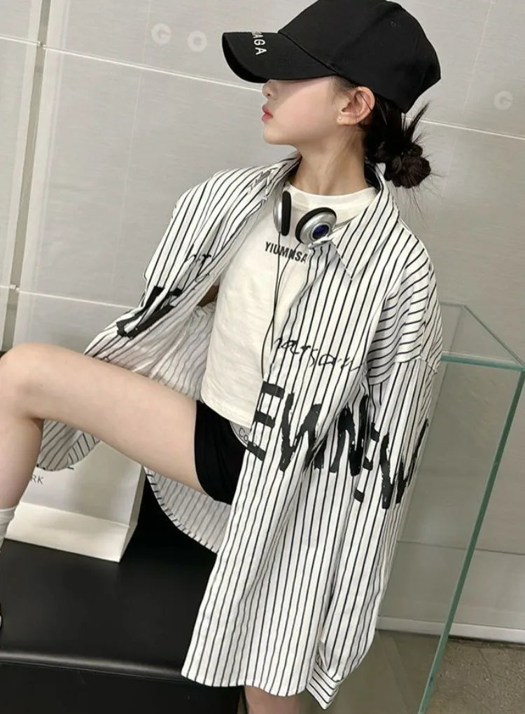 Boys/Girls Casual Stylish Kids Shirt