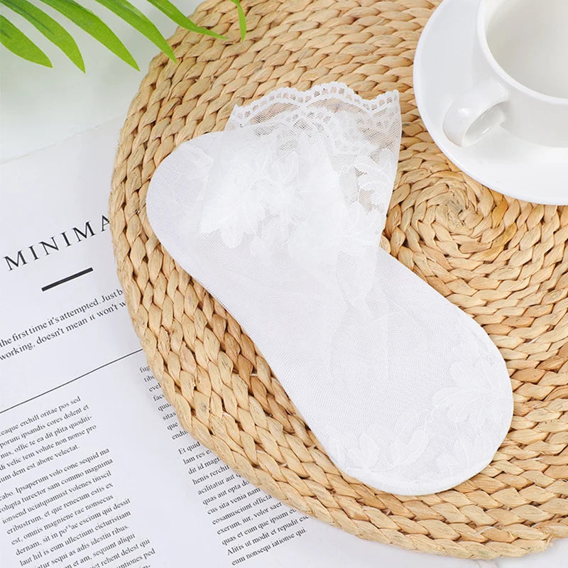 Women's Lace  Ankle Cut Sock