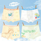 4PCS Mesh Breathable Boy Comfort Antibacterial Cartoon  Underwear