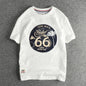 American Retro Short Sleeve O-neck T-shirt
