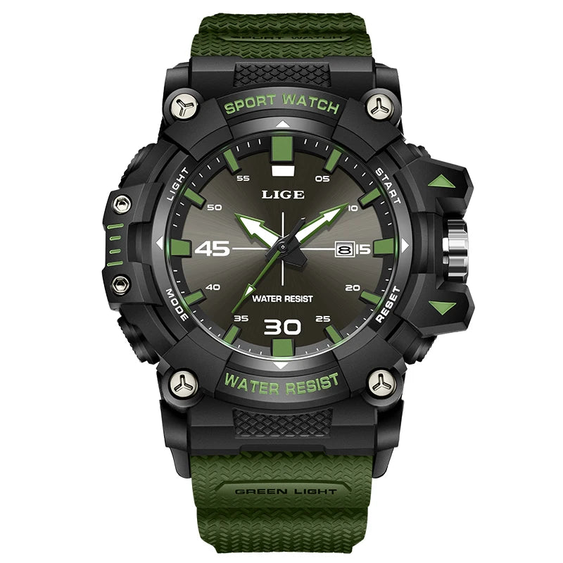 Male Fashion Sport Waterproof Quartz Wristwatches