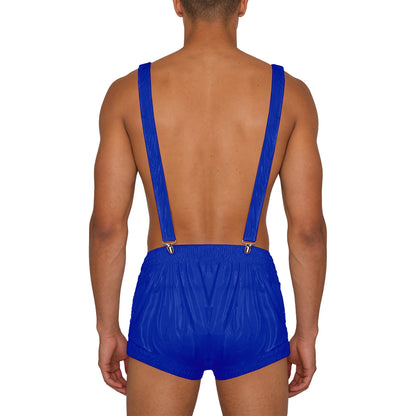 Mens Tear Away Backless, Nightclub Party Jumpsuit