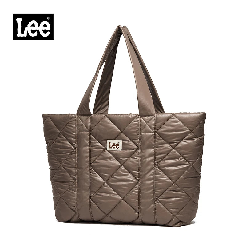 Womens LEE Large Soft Puffer Bag Quilted