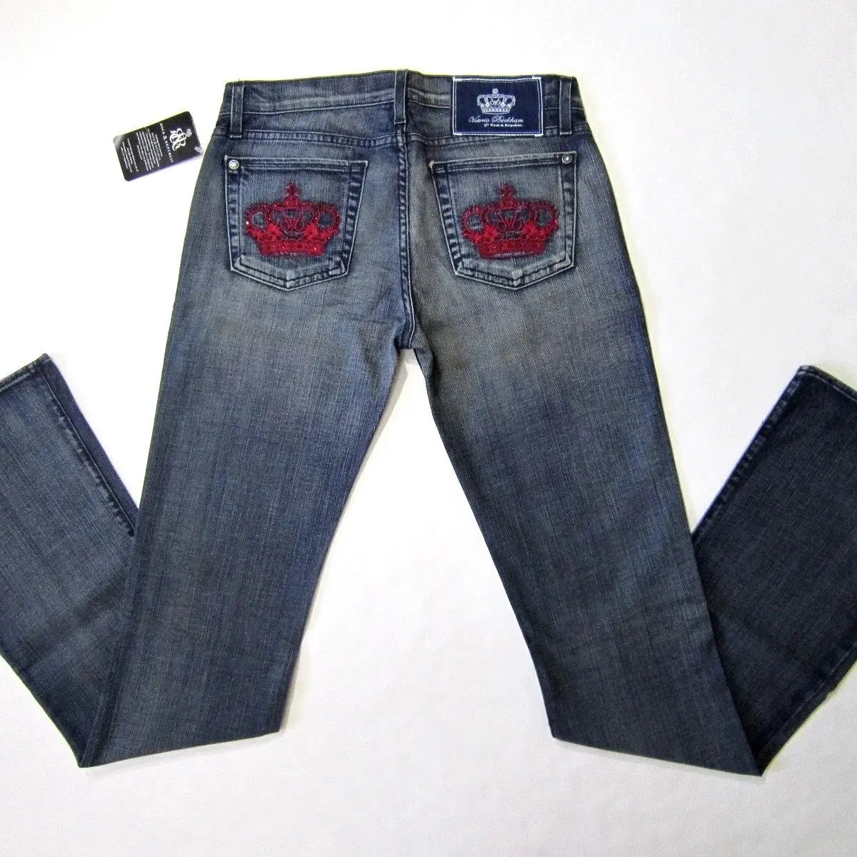 Vintage South Pole Black Denim Jeans Men's