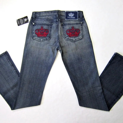 Vintage South Pole Black Denim Jeans Men's