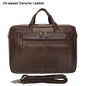 Genuine Leather Men Briefcase Business bag