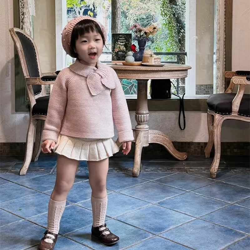 Girls Sweaters and Skirts Clothing Sets