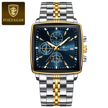 POEDAGAR Top Luxury Male Wristwatch Waterproof