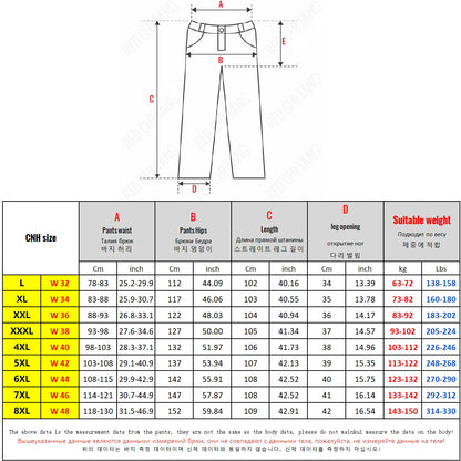 Extra Big Size Jeans Men Baggy Loose