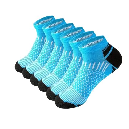6 Pairs Men's Low Tub Socks