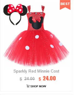 Rainbow Circus Costume Tutu Dress for Girls