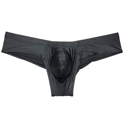 Sexy Men's Shiny Silk Mini Bikini Underwear