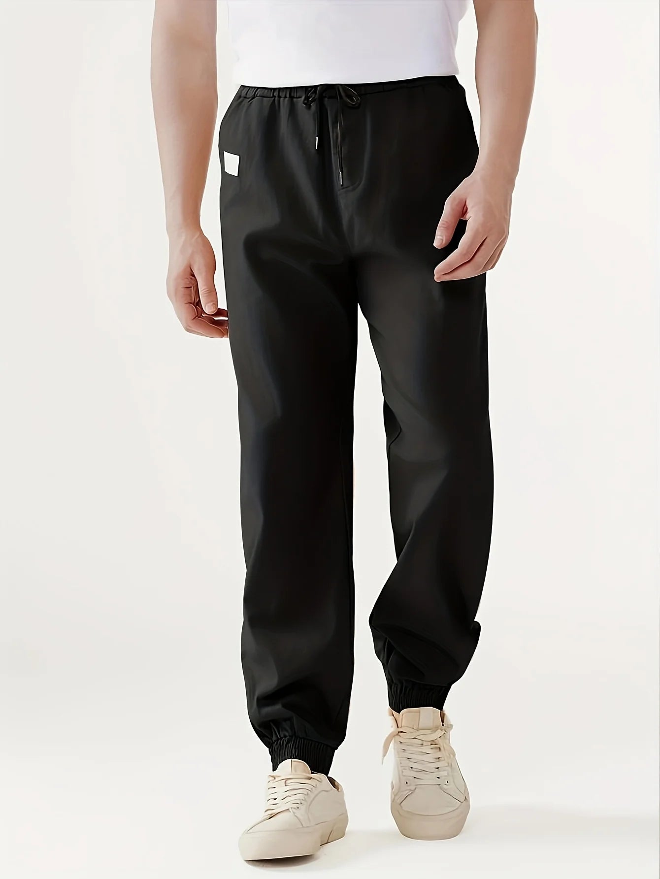 6pcs Men's Loose Long Multi Pocket Workwear Pants