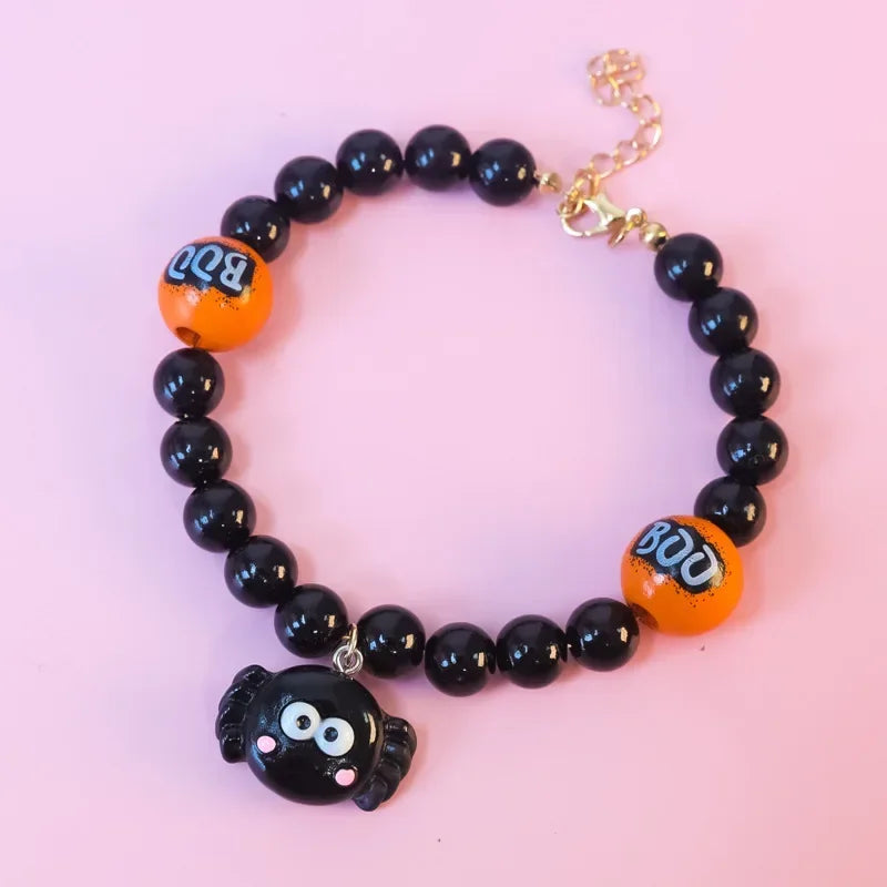 Cute Cartoon Cat Collar Halloween Accessories Pearl