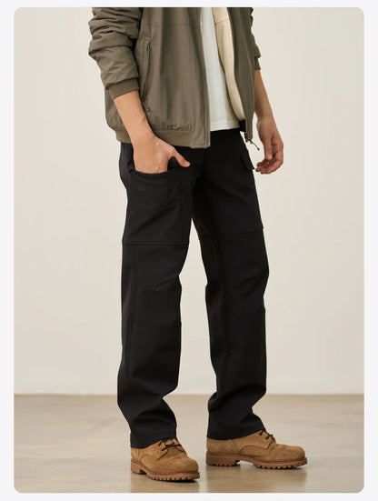 Loose Straight Water Repellent Softshell Hiking Trouser