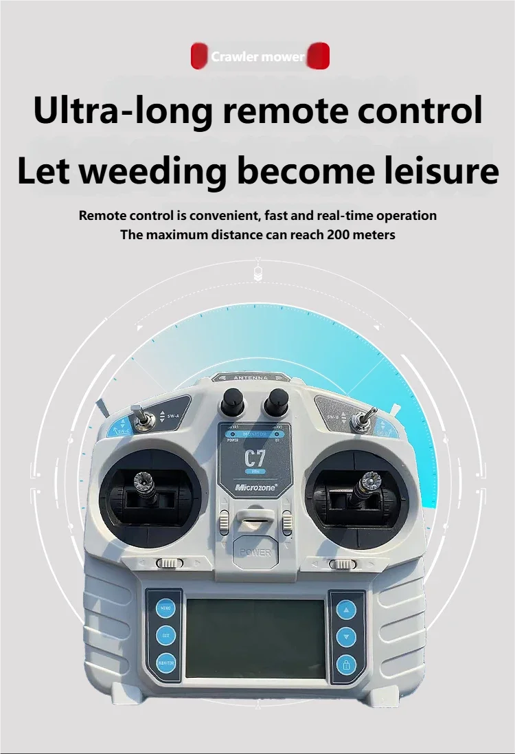 Intelligent Mowing Robot for Orchards Fields Slopes