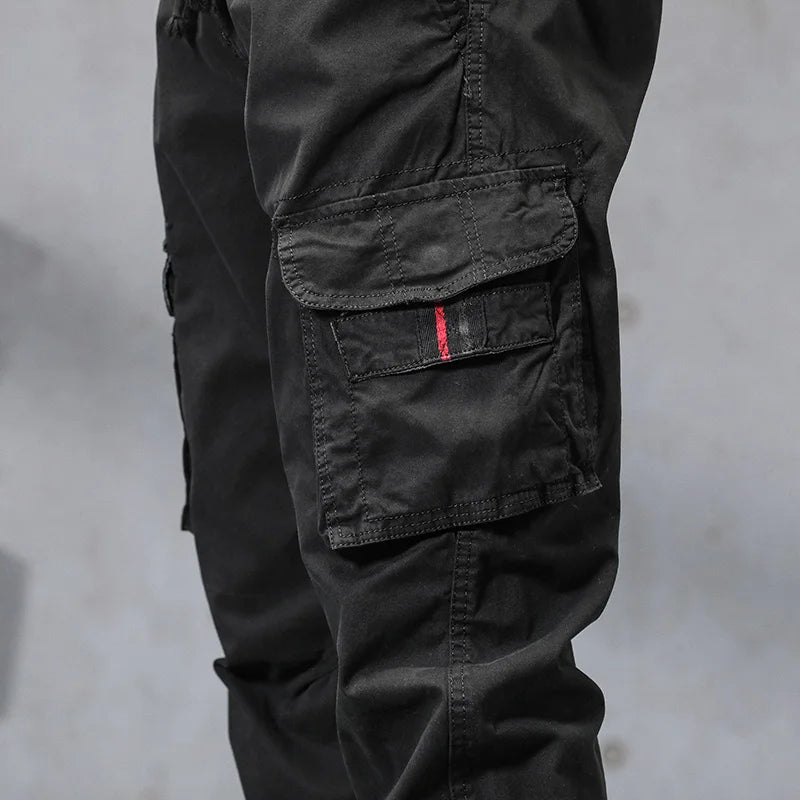 Mens Cargo Pants, Casual Multi-Pocket Tactical