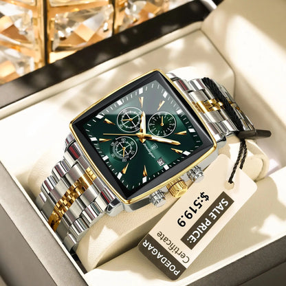 POEDAGAR Top Luxury Male Wristwatch Waterproof