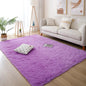 White Fluffy Modern Home Decor Rug Non-Slip