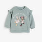2 Pcs Girls Print Sweatshirt+pants Cartoon Fashion