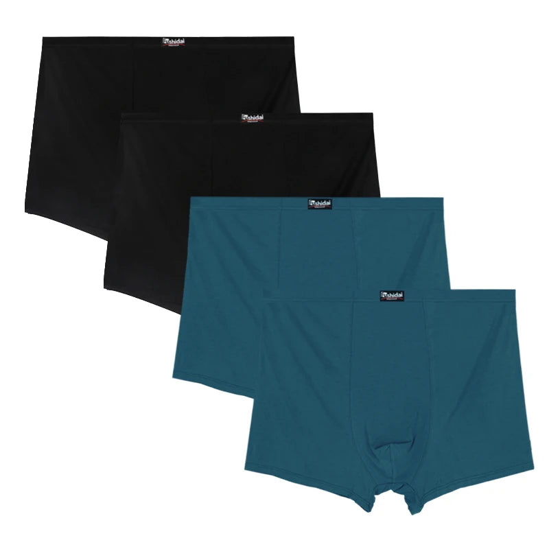 4Pcs Men Boxer Underwear Comfort