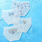 4PCS Girls Cool Breathable Comfort Briefs Cartoon