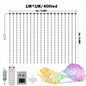 LED Smart Curtain Fairy Lights Music Strip