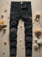 Men's Ripped Jeans Casual Slim Stretch Denim