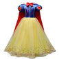 Girls Elsa Anna Dress Princess Carnival Jasmine Rapunzel