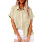 Woman Loose Casual Camisas Mujer Blouse