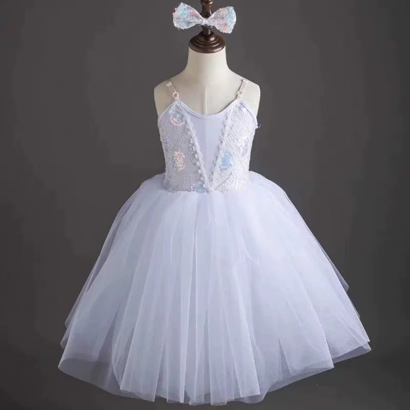 Tutu Ballerine Dance Ballet Leotards Girls