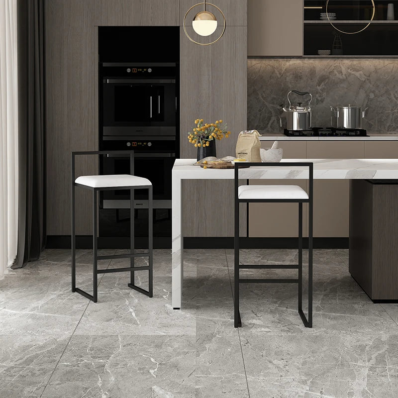 Modern Simple Bar Chair Nordic Designer Minimalist