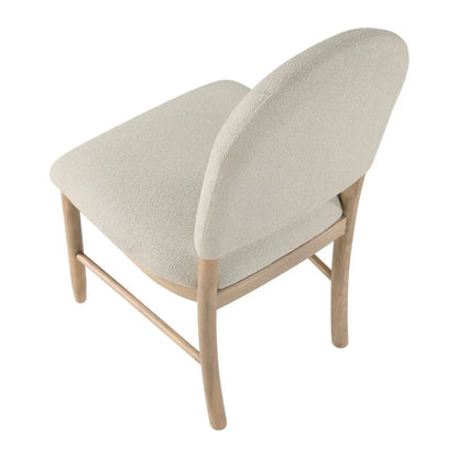 2 set, Beige Fabric Upholstered Seat Back Luxury