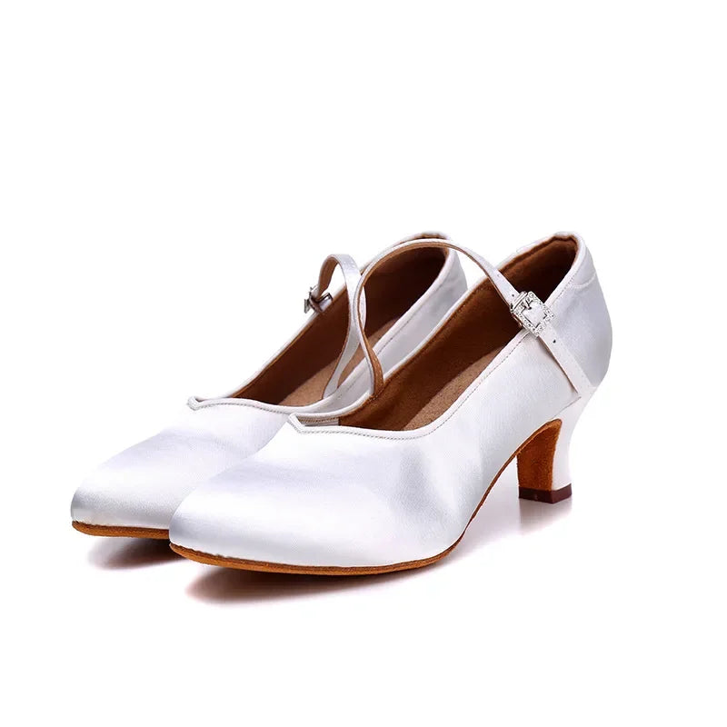 Womens High-heeled Modern Dancing Shoes
