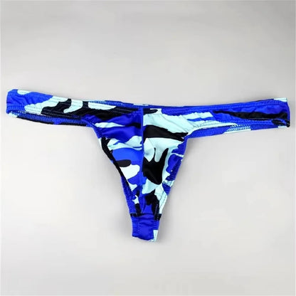 3pcs Sexy Camouflage Men Pouch Thong Plus Size