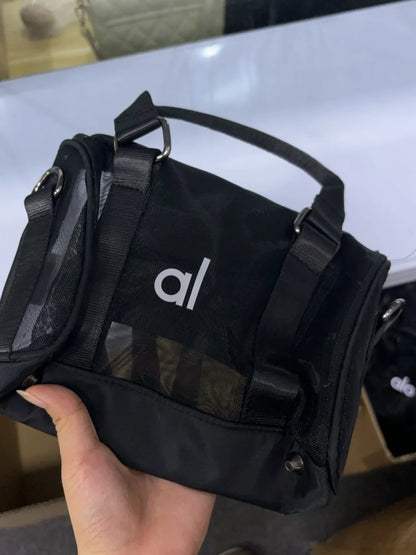 Women's Transparent Sports Yoga Fitn Tote Bag
