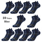 10 Pairs Men Ankle Athletic Socks