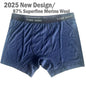 100% Merino Wool Boxer Briefs Men Underwear Breathable
