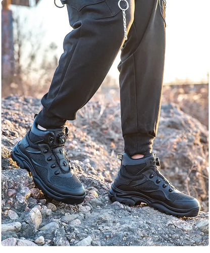 Men's Safety Work Boots Steel Toe Indestructible