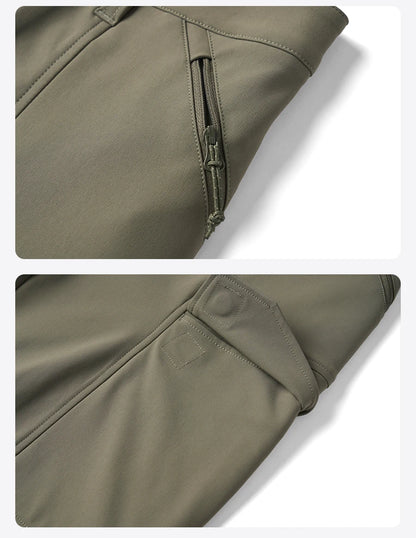 Loose Straight Water Repellent Softshell Hiking Trouser