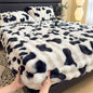 Plush Sheet Cover All-inclusive Mattress Protective Cover