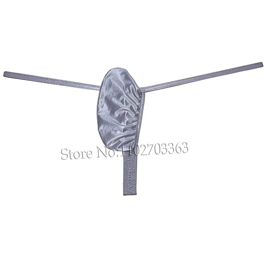 Men's Micro G-string Underwear Shiny Low Rise